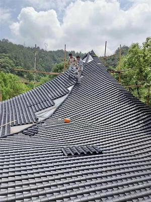 仿古屋檐瓦在佛山建材工程中的应用与优势